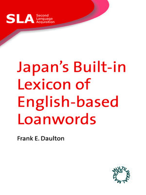 cover image of Japan's Built-in Lexicon of English-based Loanwords